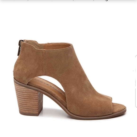 Lucky Brand Tan Keight Bootie, size 10 - Picture 4 of 5